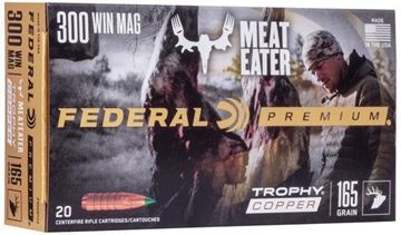 Picture of Federal Premium Vital-Shok Rifle Ammo - 300 Win Mag, 165Gr, Trophy Copper, 20rds Box