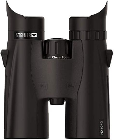 Picture of Steiner Hunting Binoculars, HX Series - 10x42mm, Fast-Close-Focus, High Definition, Waterproof Submersion to 10 ft, Steiner Nano Protection, Makrolon Housing w/NBR Long Life Rubber Armoring