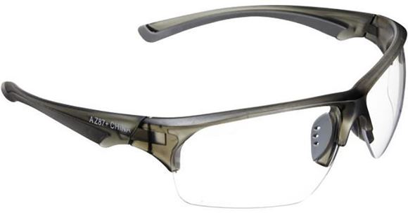 Picture of Allen Safety, Eye Protection - Outlook Shooting Glasses, Clear Lenses, Anti-Fog, Scratch Resistant