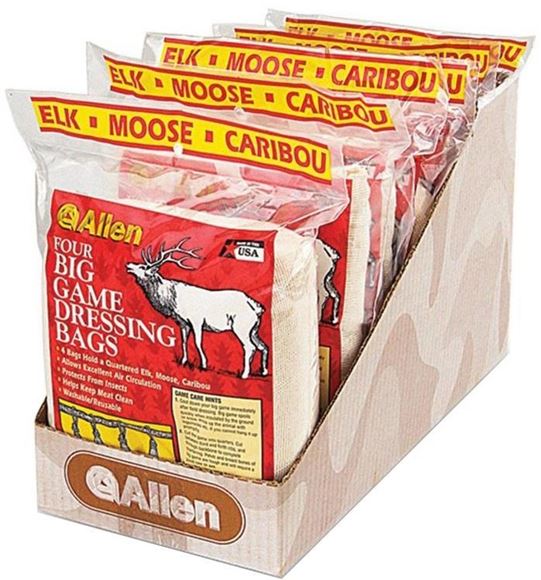 Picture of Allen Game Bags - Big Game Hunter Deluxe Quarter Game Bags, 12" x 48", Pack of 4