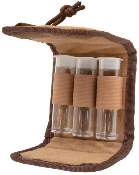 Picture of Allen Shooting Accessories, Shooting Bags - Rival Choke Tube Case, Fits 3 Extended Chokes, Tan Canvas