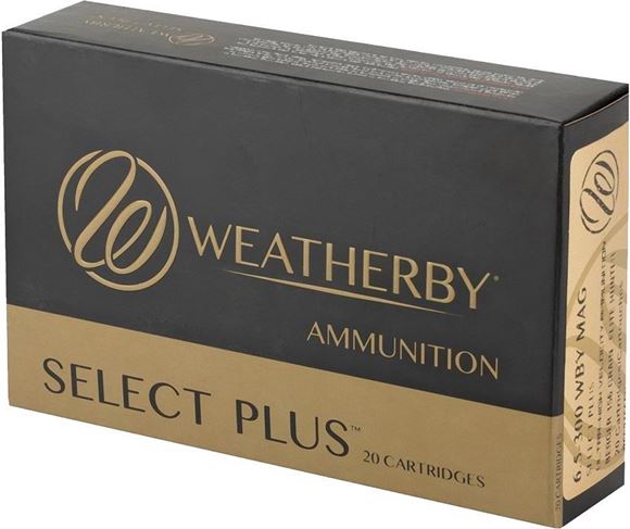 Picture of Weatherby Ultra-High Velocity Rifle Ammo - 6.5-300 Wby Mag, 156Gr, Berger Elite Hunter, 20rds Box