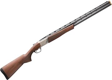 Picture of Browning Cynergy CX Feather Over/Under Shotgun - 12Ga, 3", 28", Vented Rib, Matte Blued, Alloy Receiver, Satin Grade I Black Walnut Stock, Ivory Bead Sight, Invector-Plus Midas Extended (IC,M,F)