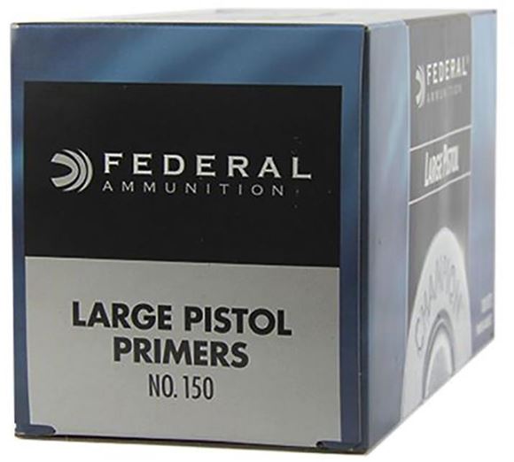 Picture of Federal Components, Federal Champion Centerfire Primers - No.150, Large Pistol, 1000ct Brick