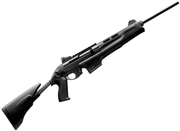 Picture of Benelli MR1 Semi-Auto Rifle - 223 Rem, 20", Black Anodized, Technopolymer Collapsible Stock, 5rds, Ghost Ring Sights