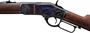 Picture of Winchester Model 1873 Competition Carbine High Grade Lever Action Rifle - 357 Mag/38 Special, 20", Sporter Contour, Polished Blued, Color Case Hardened Steel Receiver, Buttplate, & Barrel Band, Oil Finished Grade III/IV Black Walnut Stock w/Straight Grip