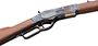 Picture of Winchester Model 1873 Competition Carbine High Grade Lever Action Rifle - 357 Mag/38 Special, 20", Sporter Contour, Polished Blued, Color Case Hardened Steel Receiver, Buttplate, & Barrel Band, Oil Finished Grade III/IV Black Walnut Stock w/Straight Grip