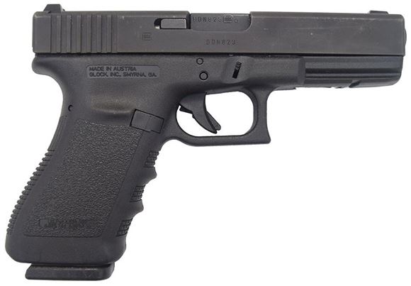 Picture of Glock 21 SF Gen3 Standard Safe Action Semi-Auto Pistol - 45 ACP, 4.60", Black, 2x10rds, Fixed Sight, 5.5lb