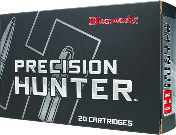 Hornady Precision Hunter Rifle Ammo - 338 Win Mag, 230Gr, ELD-X, 20rds Box