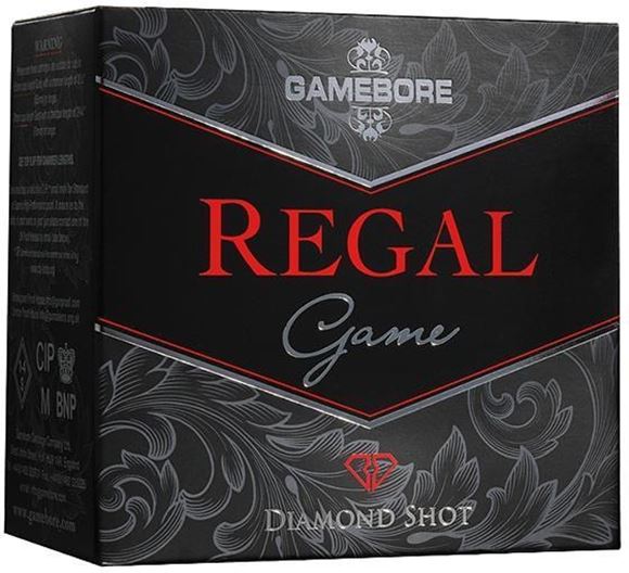 Picture of Kent Cartridge Gamebore Regal Diamond Shotgun Ammunition - 12ga, 2-1/2", 1oz, #6 Diamond Shot, Fibre Wad, 250rds Case