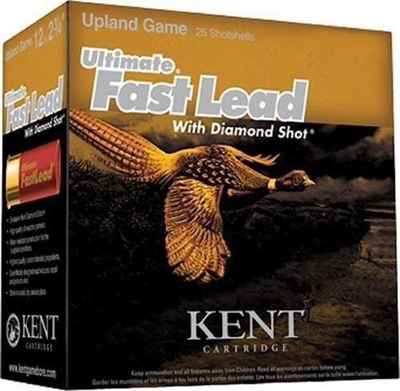 Picture of Kent Ultimate Fast Lead w/ Diamond Shot Shotgun Ammo - 16Ga, 2-3/4", 1oz, #5, 25rds Box, 1220fps