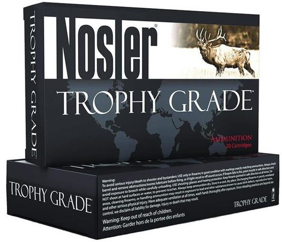 Picture of Nosler Trophy Grade Rifle Ammo - 308 Win, 165Gr, AccuBond, 20rds Box, Deer/Elk Sized Game, 1:10"