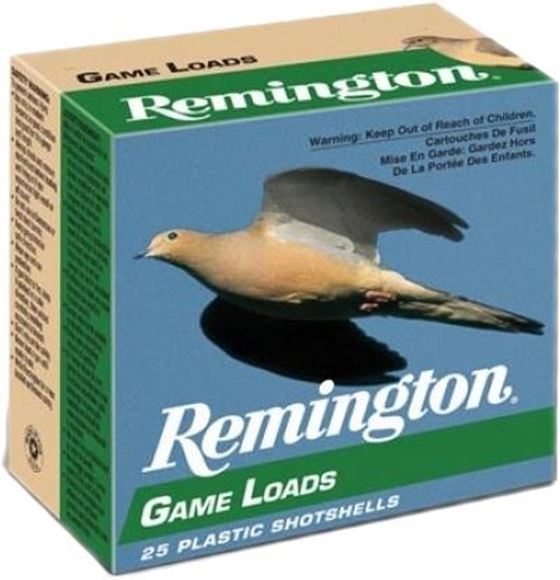 Remington Upland Loads, Lead Game Loads Shotgun Ammo - 16Ga, 2-3/4", 2-1/2 DE, 1oz, #7-1/2, 25rds Box, 1200fps