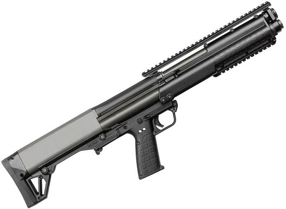 Picture of Kel-Tec KSG Pump Action Shotgun - 12Ga, 3", 18-1/2", Parkerized, Black Synthetic Stock, 12rds