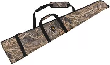 Picture of Browning Gun Cases, Flexible Gun Cases - Two Gun Floater Shotgun Case, 52", Heavy Duty Polyester Fabric Shell & Liner, Center Panel Divider & Accessory Pocket, with Hook & Loop Closure,Mossy Oak