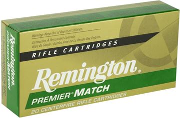 Picture of Remington Premier Match Rifle Ammo - 6.8mm Rem SPC, 115Gr, Matchking BTHP, 20rds Box