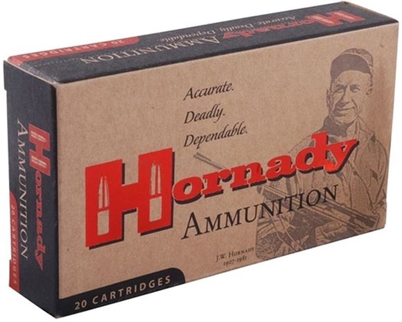 Picture of Hornady Custom Rifle Ammo - 300 AAC Blackout (300 Whisper), 208Gr, A-MAX, 20rds Box