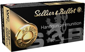Picture of Sellier & Bellot Pistol & Revolver Ammo - 32 S&W Long, 100Gr, Wad Cutter, 50rds Box