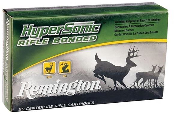 Picture of Remington Hypersonic Core-Lokt Ultra Bonded Rifle Ammo - 243 Win, 100Gr, PSP, 20rds Box
