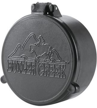 Picture of Butler Creek Tactical One Piece Flip Cap Scope Cover - Objective, #23 (1.760" - 44.7mm)