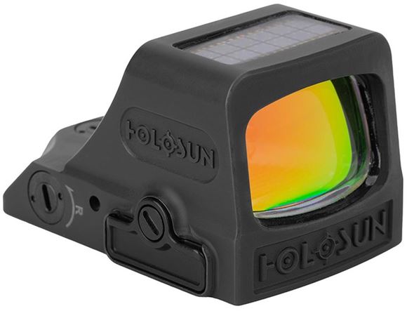 Picture of Holosun Reflex Sights - HE508T-RD X2 Micro Reflex Sight, Black, 2 MOA Red Dot; 32 MOA Circle, 10 DL & 2 NV Compatible, Entire Titanium Housing, Waterproof, Solar Cell, CR1632, Up to 50,000 hrs, RMR Mount Pattern