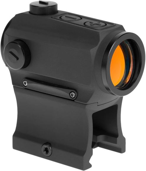 Picture of Holosun Reflex Sights - HS403B Micro Reflex Sight, Black, 2 MOA Red Dot, 10 Daylight & 2 NV Settings, Multi-Layer Coating, Waterproof IP67, w/Lower 1/3 AR Height Mount & Low Base, CR2032, 50,000 hrs