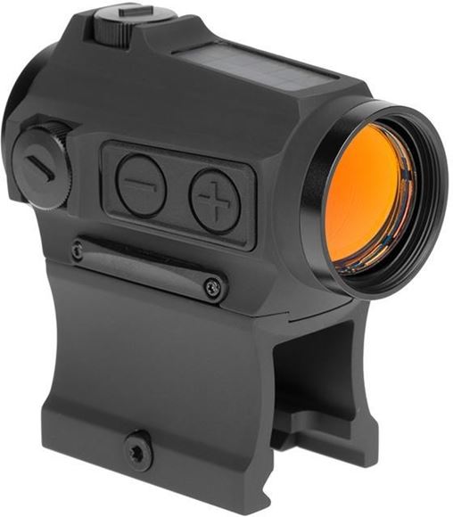 Picture of Holosun Red Dot Sights - PARALOW HS503CU Red Dot Sight, Black, 2 MOA Dot & 65 MOA Circle, 0.5 MOA Click Value, 2 NV & 10 DL Settings, Multi-Layer Coating, Waterproof IP67, w/Industry Standard Mount, CR2032, 10,000 hrs