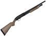 Picture of Mossberg Maverick 88 Security Pump Action Shotgun - 12Ga, 3", 18-1/2", Blued, FDE Synthetic Stock, 5rds, Front Bead Sight, Fixed Cylinder