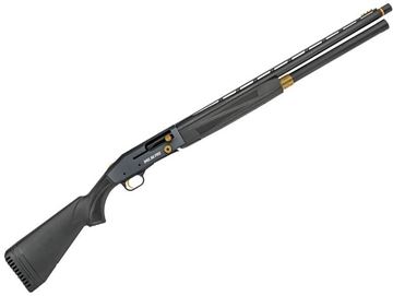Picture of Mossberg 940 JM "Jerry Miculek" Pro Semi-Auto Shotgun - 12Ga, 3", 24", Vented Rib, Matte Blued, Tungsten Grey Receiver, Fiber-Optic Front Sight, Synthetic Black Stock, 5rds, Twin Bead Sights, Adjustable LOP, Briley Ext. Set