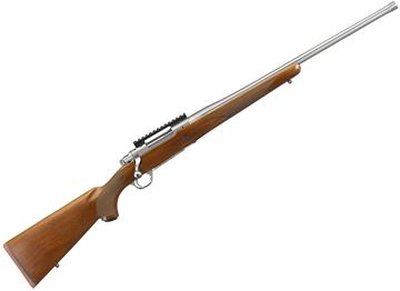 Picture of Ruger 57105 Hawkeye Hunter Bolt Action Rifle, 6.5 PRC, 22" Bbl Stainless, Walnut Stock, 3+1 Rnd