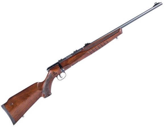 Picture of Savage 70210 B22 G Bolt Action Rifle 22 LR, 21" Bbl, 10 Rnd, Wood Stock, AccuTrigger