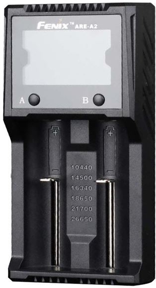 Picture of Fenix Accessories, Battery Charger - ARE-A2, Advanced Multi-Charger, For Li-ion & Ni-MH, Ni-Cd, 100-240V