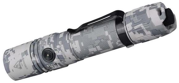 Picture of Fenix Flashlight, PD Series - PD35 V2.0, UCP Digital Camo Version, 1000 Lumens, Battery Level Indicator, 430 Hrs, IP68, 18650/CR123A Battery