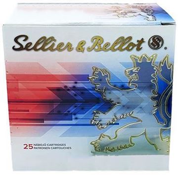 Picture of Sellier & Bellot Sporting Shotgun Ammo - 12Ga, 2-3/4", 7/8oz, #8, 25rds Box