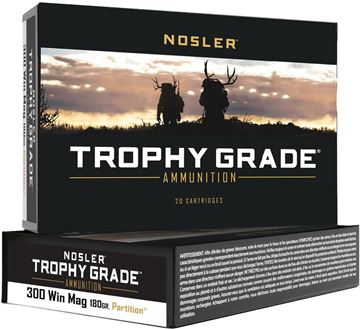 Picture of Nosler 61056 Trophy Grade Ammo-300 Win Mag 180g PT SP 20 Rnd Boxes