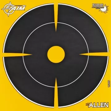 Picture of Allen Shooting Accessories, Targets/Throwers - EZ Aim Adhesive Splash Bullseye Target, 12pk - 6''
