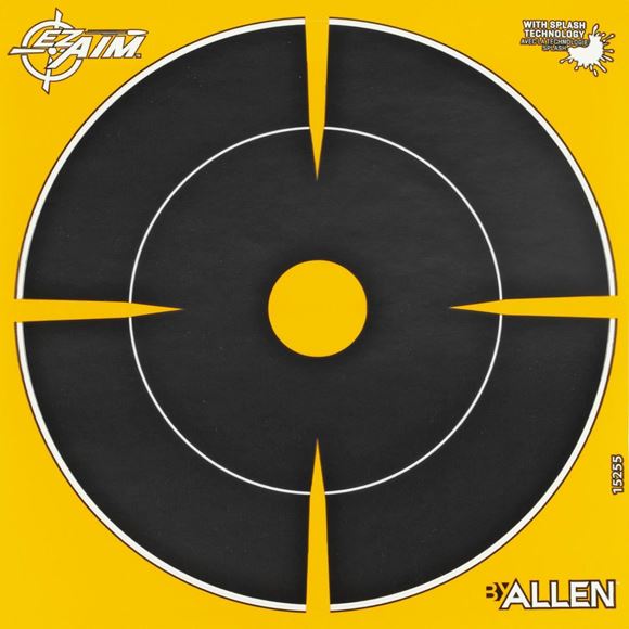 Picture of Allen Shooting Accessories, Targets/Throwers - EZ Aim Adhesive Splash Bullseye Target, 12pk - 6''