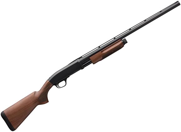 Picture of Browning BPS Field Pump Action Shotgun, 410, 3", 26", Satin Finish Walnut Stock, Silver Bead Front Sight, 4rds, Invector-Plus Flush (F,M,IC)