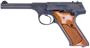 Picture of Colt Huntsman Surplus Semi-Auto Rimfire Pistol -  22 LR, 4.5", Blued, Fixed Sights, Wood Grips, One Mag, Very Good Condition