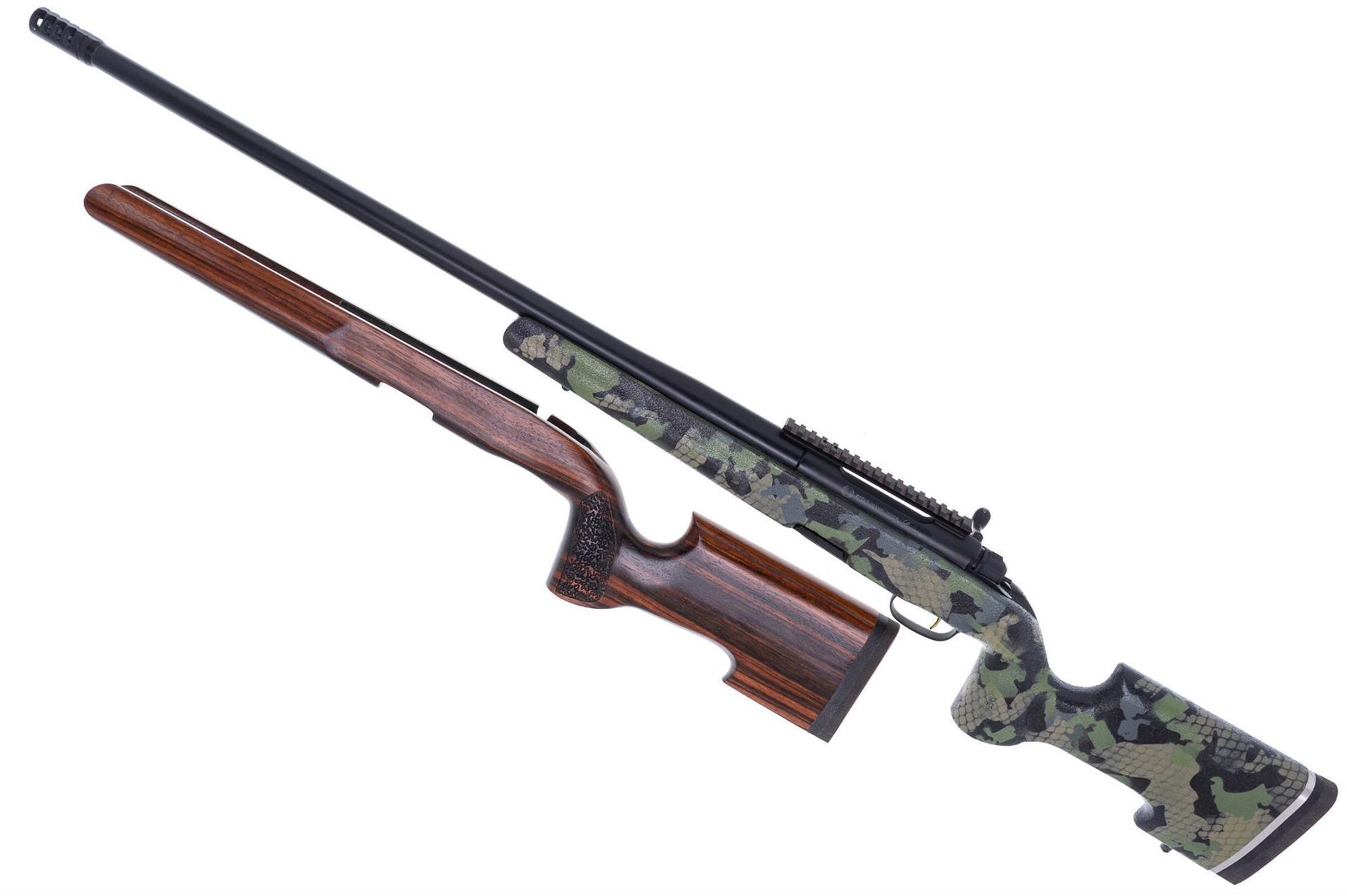 Used Custom Steyr Mannlicher Luxus Bolt Action Rifle, 8x68 Improved, 28