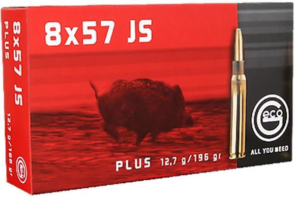 Picture of Geco Sport Match Rifle Ammo - 8x57mm Mauser, 187gr, HP, 50rds Box