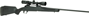 Picture of Savage Arms Model 110 Apex Hunter XP Left Hand Bolt Action Rifle - 6.5 Creedmoor, 24", Matte Blued, Black Synthetic Stock, Adjustable LOP, 4rds, With Vortex Crossfire II 3-9x40mm Scope, AccuTrigger