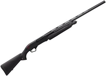 Picture of Winchester SXP Black Shadow Pump Action Shotgun - 20Ga, 3", 28", Chrome Plated Chamber & Bore, Vented Rib, Matte Black, Satin Black Composite Stock w/Textured Grip, 4rds, Brass Bead Front Sight, Invector-Plus Flush (F,M,IC)