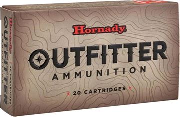 Picture of Hornady Outfitter Rifle Ammo - 6.5 Creedmoor, 120Gr, CX Monolithic Copper Alloy, 20rds Box