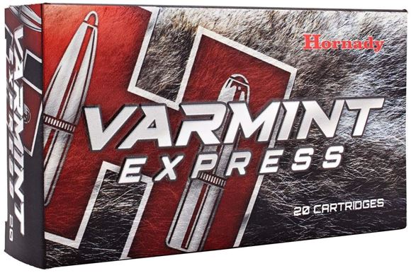 Hornady Varmint Express Rifle Ammo - 220 Swift, 55Gr, V-MAX, 20rds Box