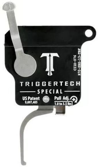 Picture of Trigger Tech, Remington 700 Trigger - Stainless, Frictionless Trigger, Straight, Single Stage Primary, 1.5-4lbs