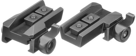 Picture of Zeiss Rail Scope Mount, 2 Piece,  Zeiss Rail to Picatinny, Or Weaver Rail, Black