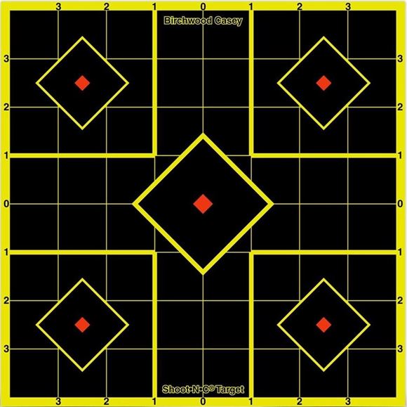 Picture of Birchwood Casey Targets, Shoot-N-C Targets - Shoot-N-C 8" Sight-In Target, 6 Targets