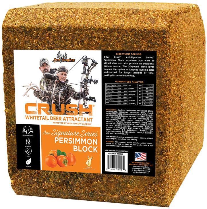 AniLogics Crush Whitetail Deer Hunting Attractant Persimmon Protein