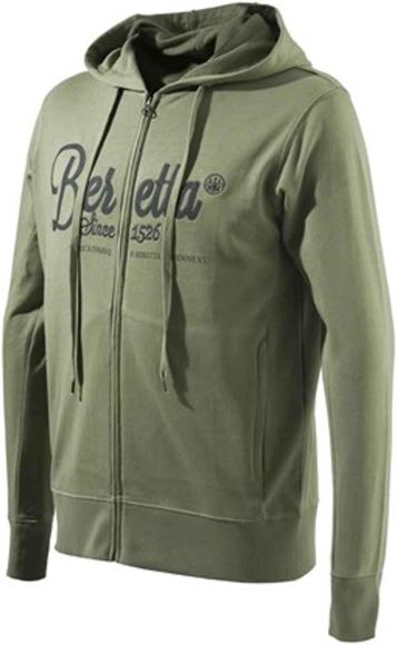 Picture of Beretta Clothing, Hoodies -  Mens Corporate Patch Sweatshirt, Blue Nights, L